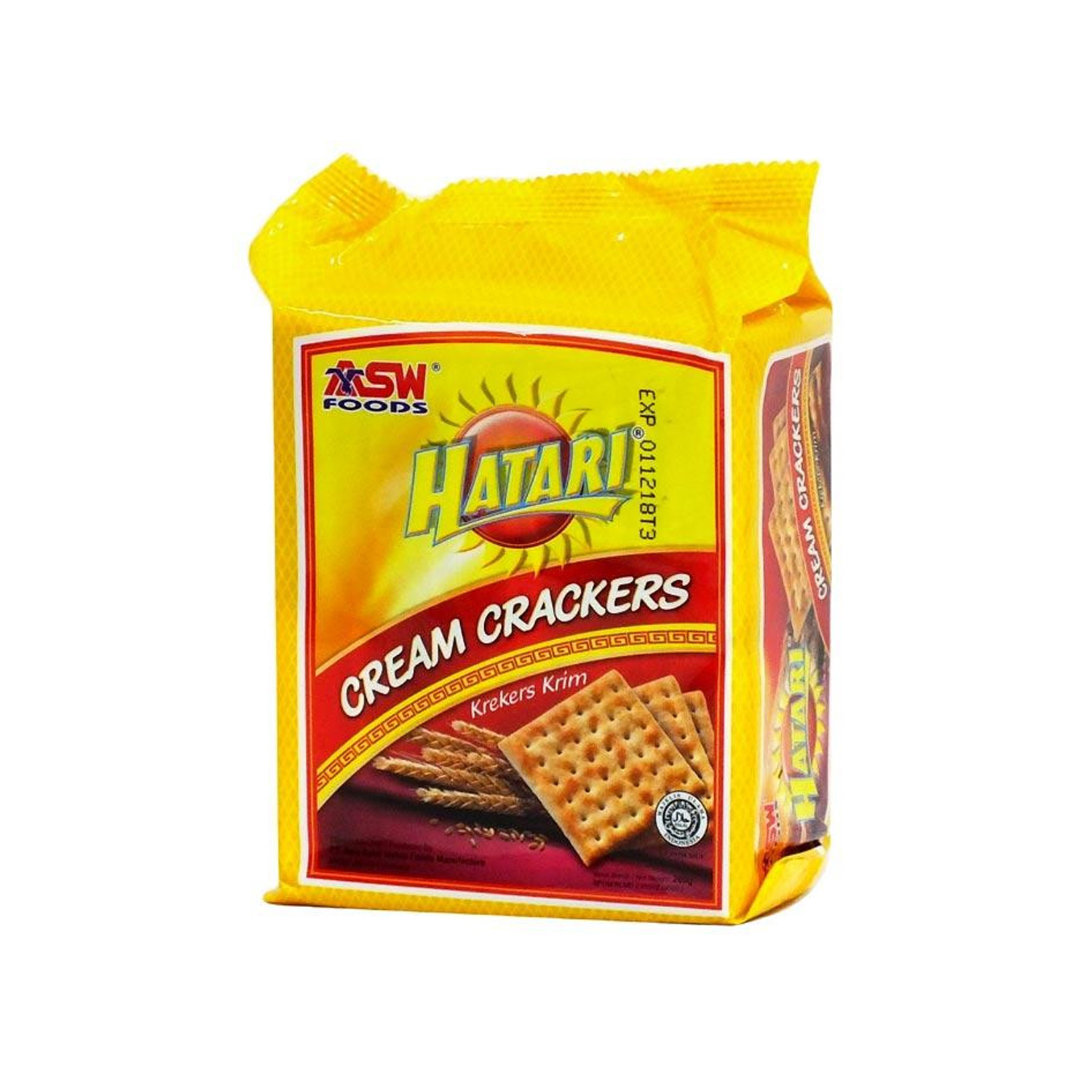 Hatari Malkist Crackers 245gr Cream