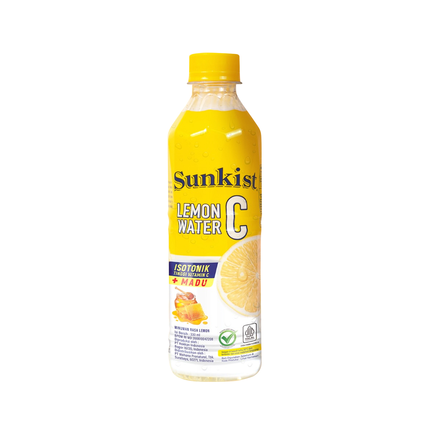 Sunkist Water C 330ml Lemon Honey