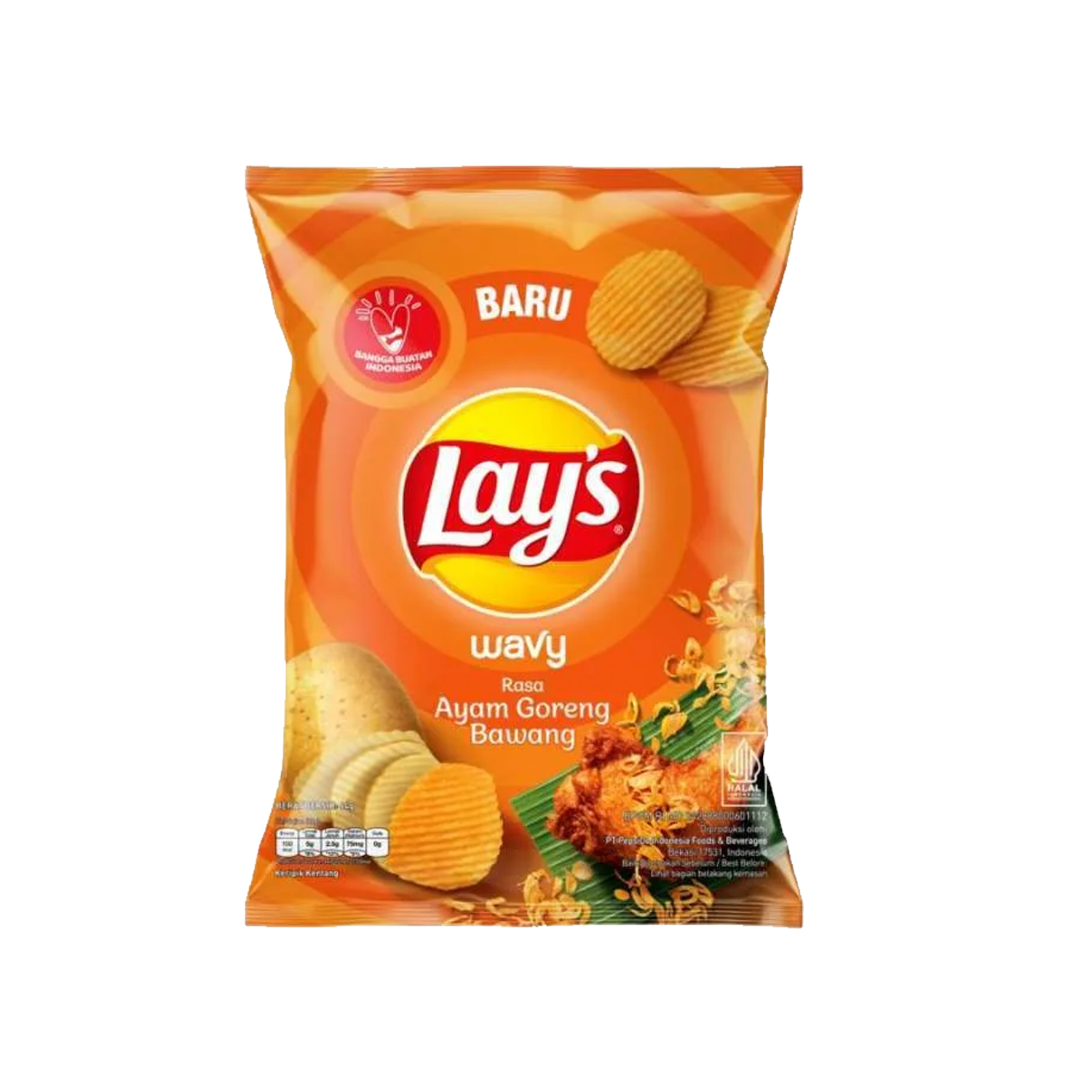 Lay's Potato Chips 64gr Fried Chicken