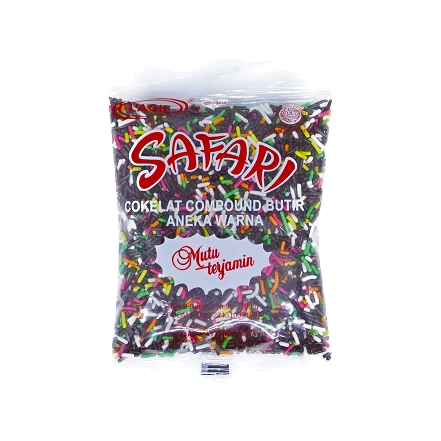 L'agie Safari Chocorice 100gr Rainbow